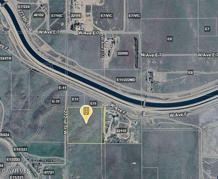 10 Acres of Commercial Land for Sale in Lancaster, California
