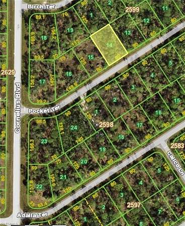 0.23 Acres of Residential Land for Sale in Port Charlotte, Florida