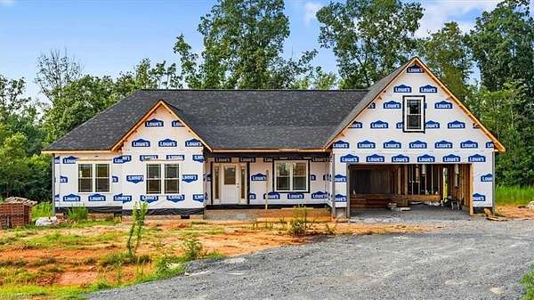 2.3 Acres of Residential Land with Home for Sale in Asheboro, North Carolina