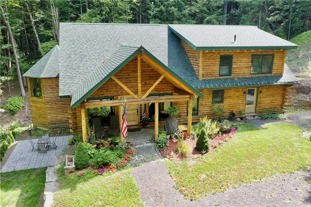 6.36 Acres of Land with Home for Sale in Oneonta, New York