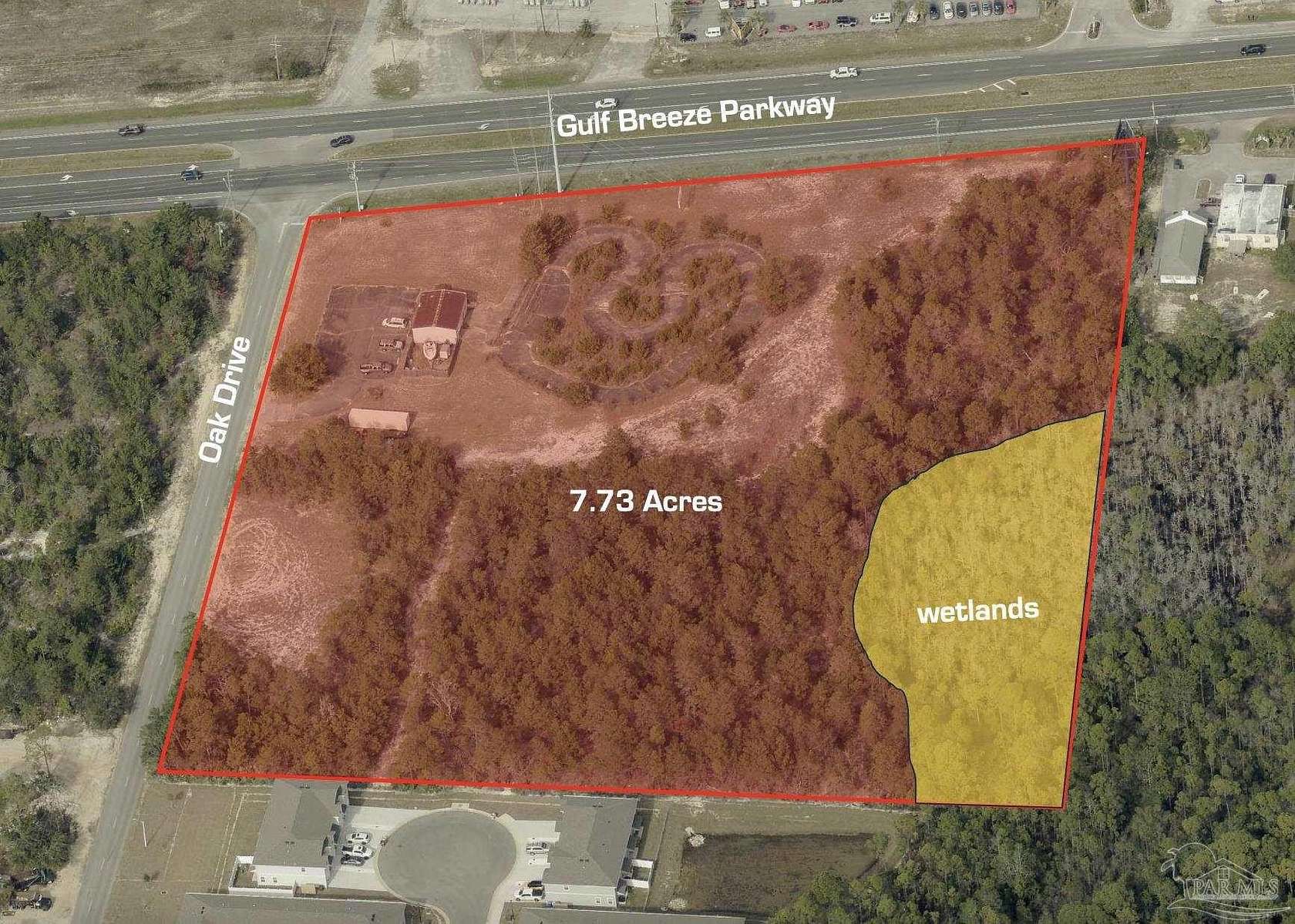 7.73 Acres of Residential Land for Sale in Gulf Breeze, Florida