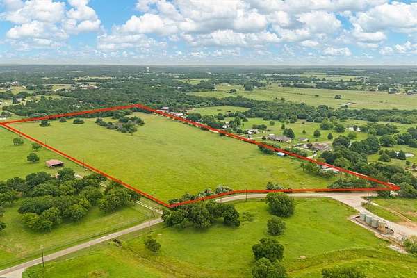 24 Acres of Land with Home for Sale in Cleburne, Texas