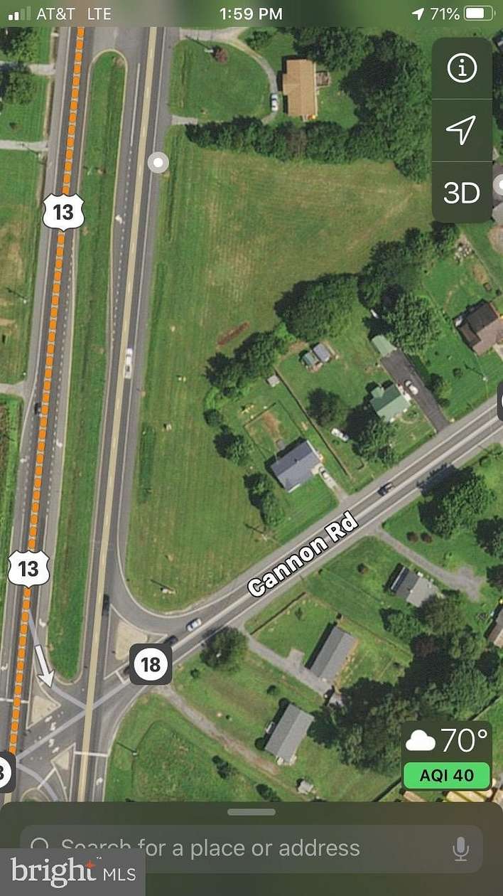 1.62 Acres of Land for Lease in Bridgeville, Delaware