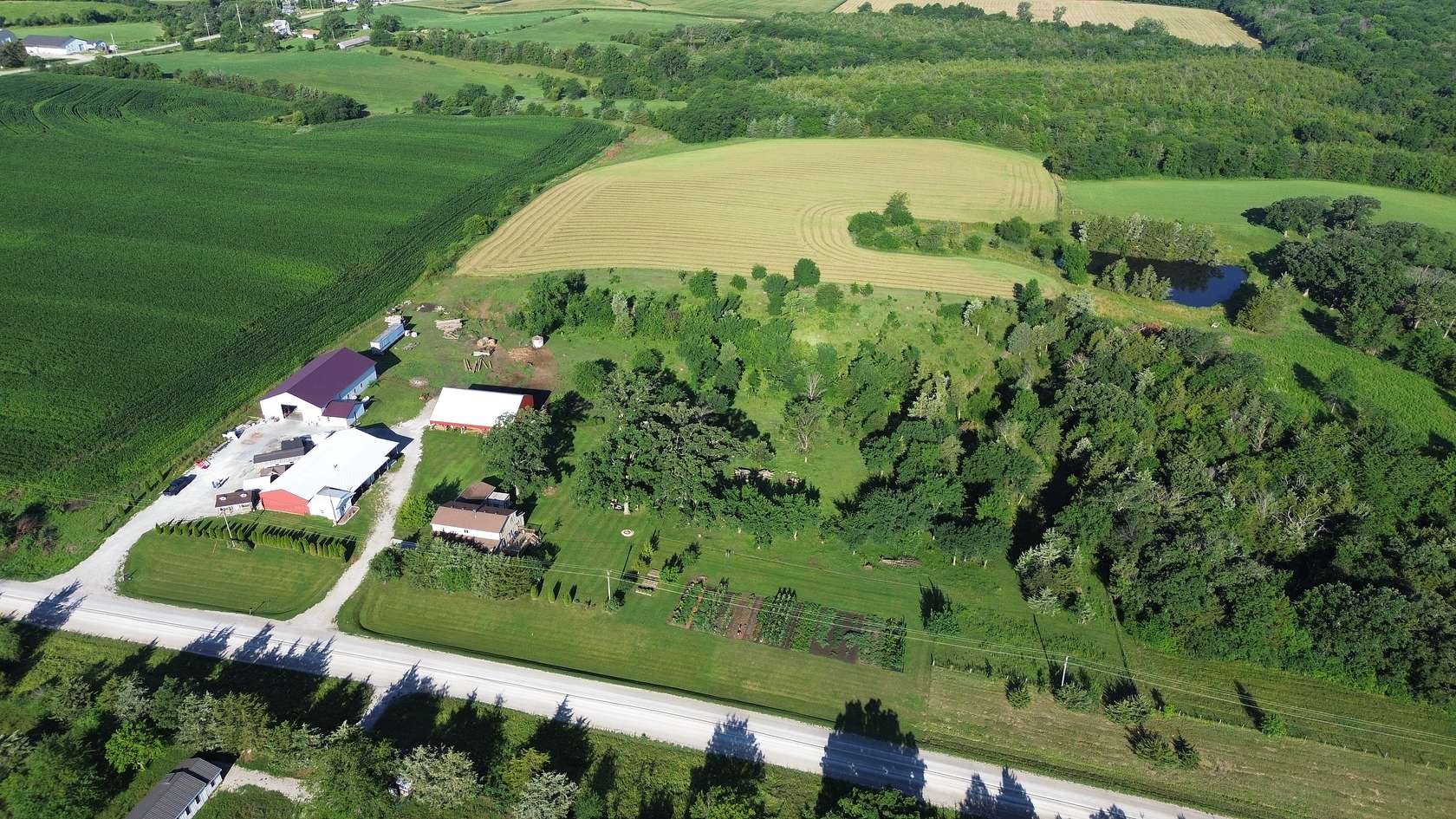 56 Acres of Improved Land for Sale in Chariton, Iowa