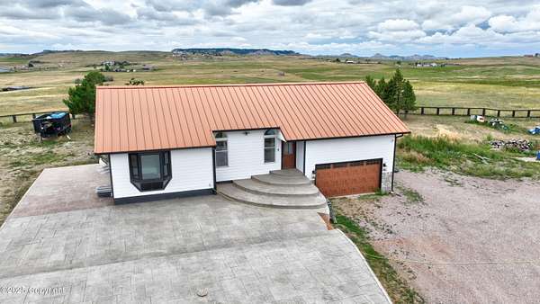 5 Acres of Residential Land with Home for Sale in Rozet, Wyoming