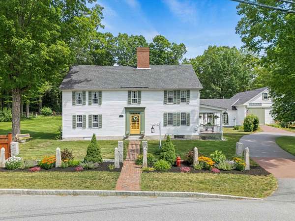 3.17 Acres of Residential Land with Home for Sale in Henniker, New Hampshire