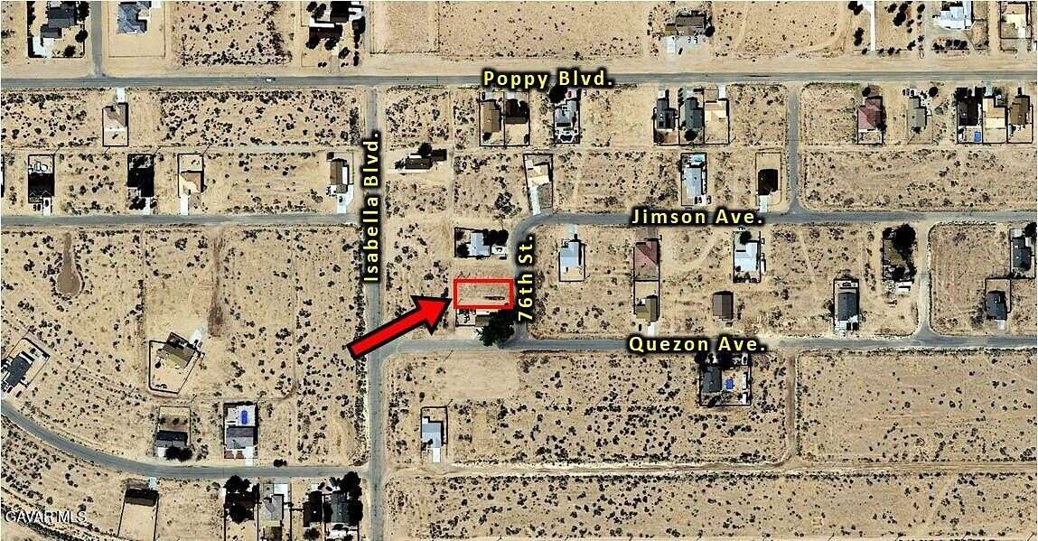 0.17 Acres of Residential Land for Sale in California City, California