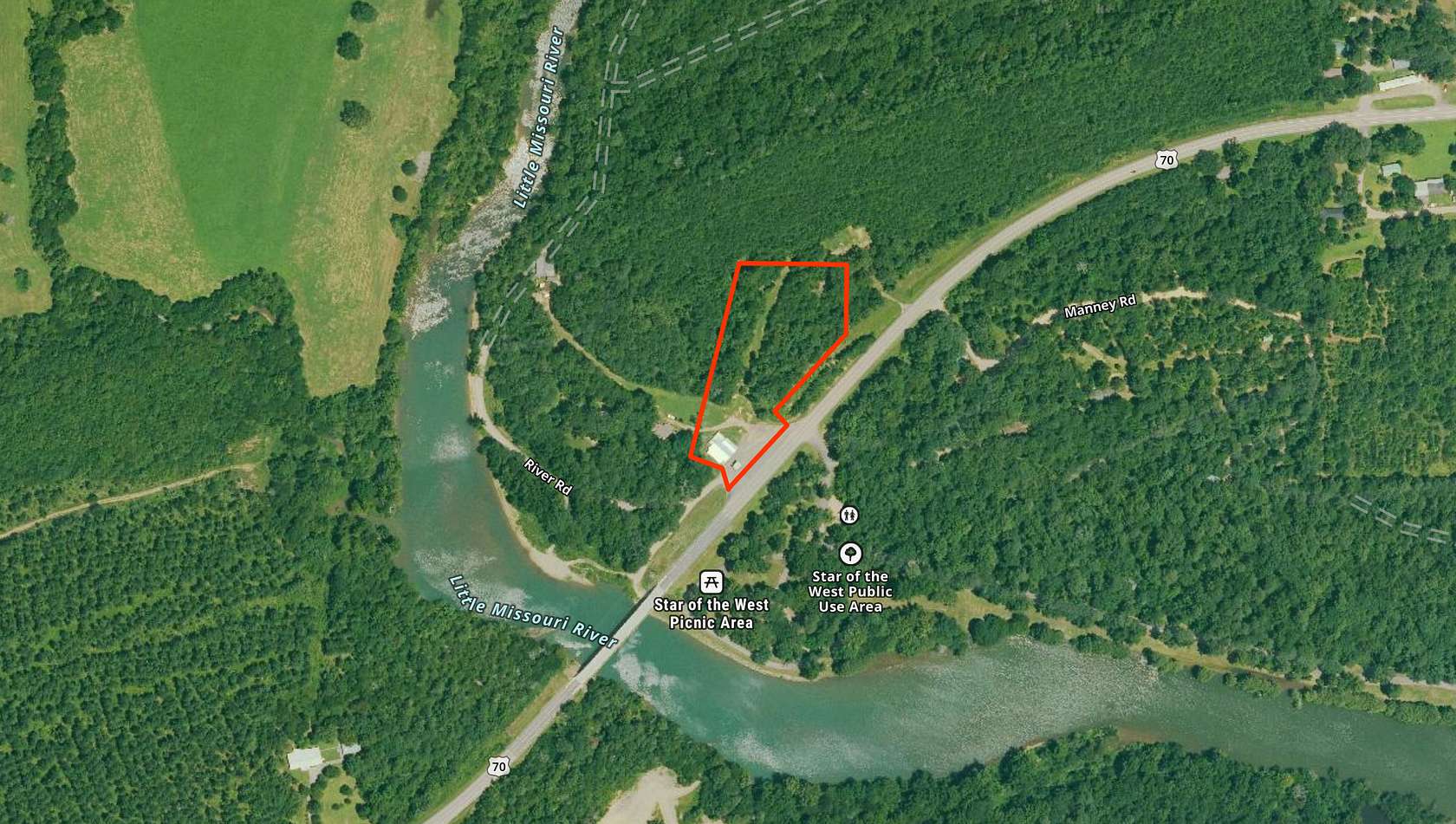 3.64 Acres of Agricultural Land for Sale in Newhope, Arkansas