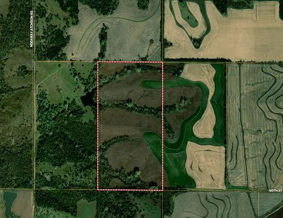 80 Acres of Recreational Land & Farm for Sale in Elmo, Missouri