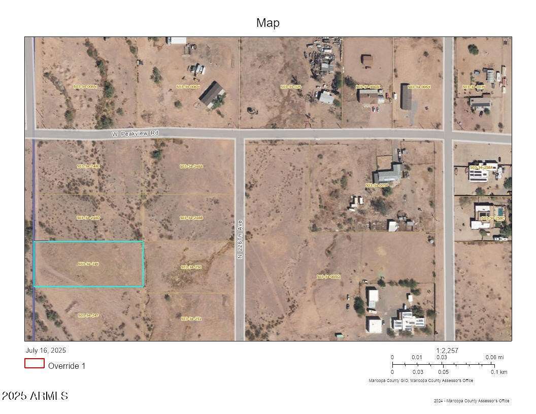 1.16 Acres of Residential Land for Sale in Wittmann, Arizona