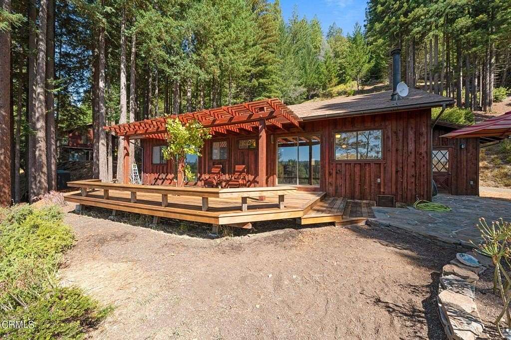 10.3 Acres of Land with Home for Sale in Navarro, California