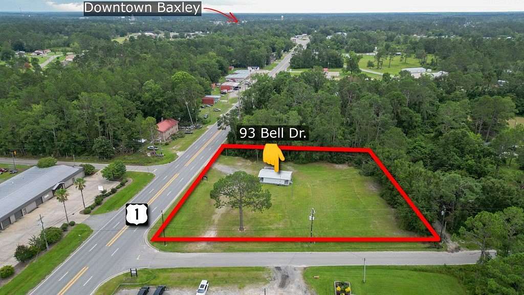 1.67 Acres of Improved Commercial Land for Sale in Baxley, Georgia