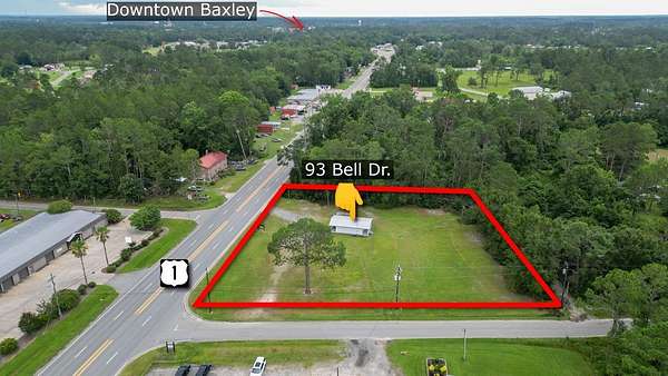 1.67 Acres of Improved Commercial Land for Sale in Baxley, Georgia