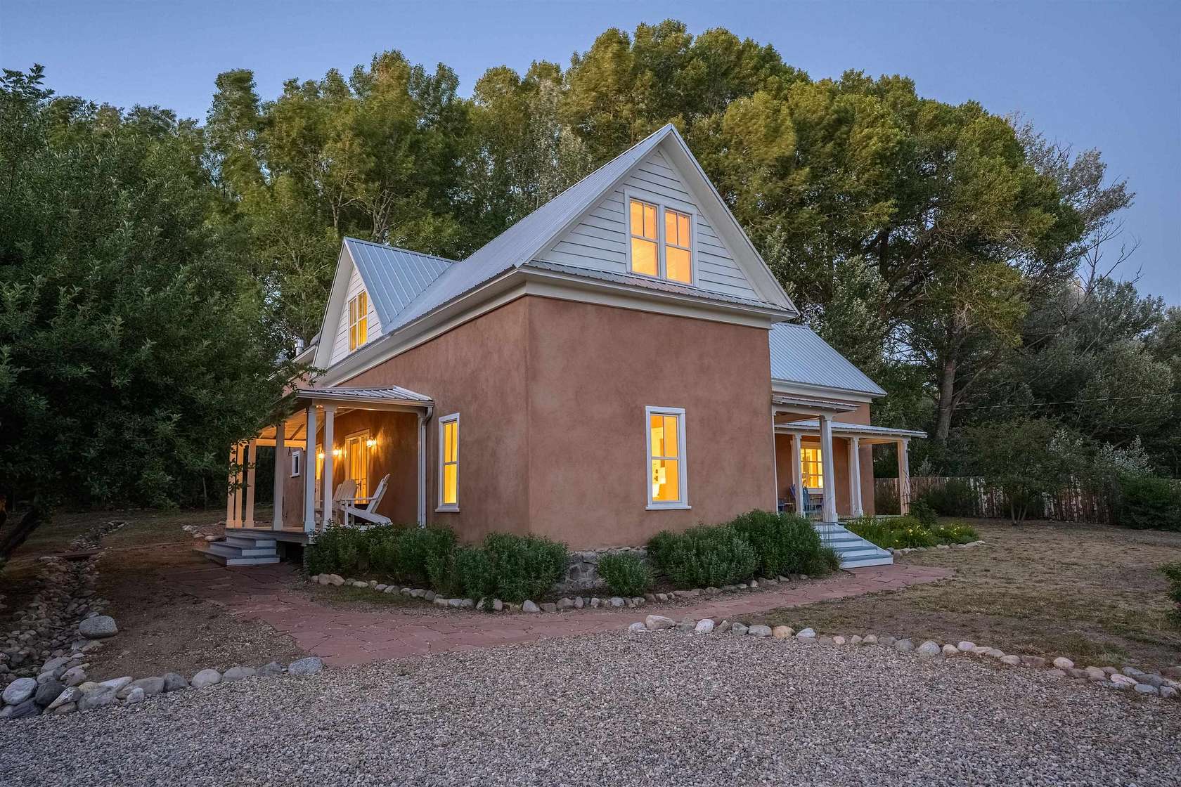 2 Acres of Residential Land with Home for Sale in Arroyo Hondo, New Mexico