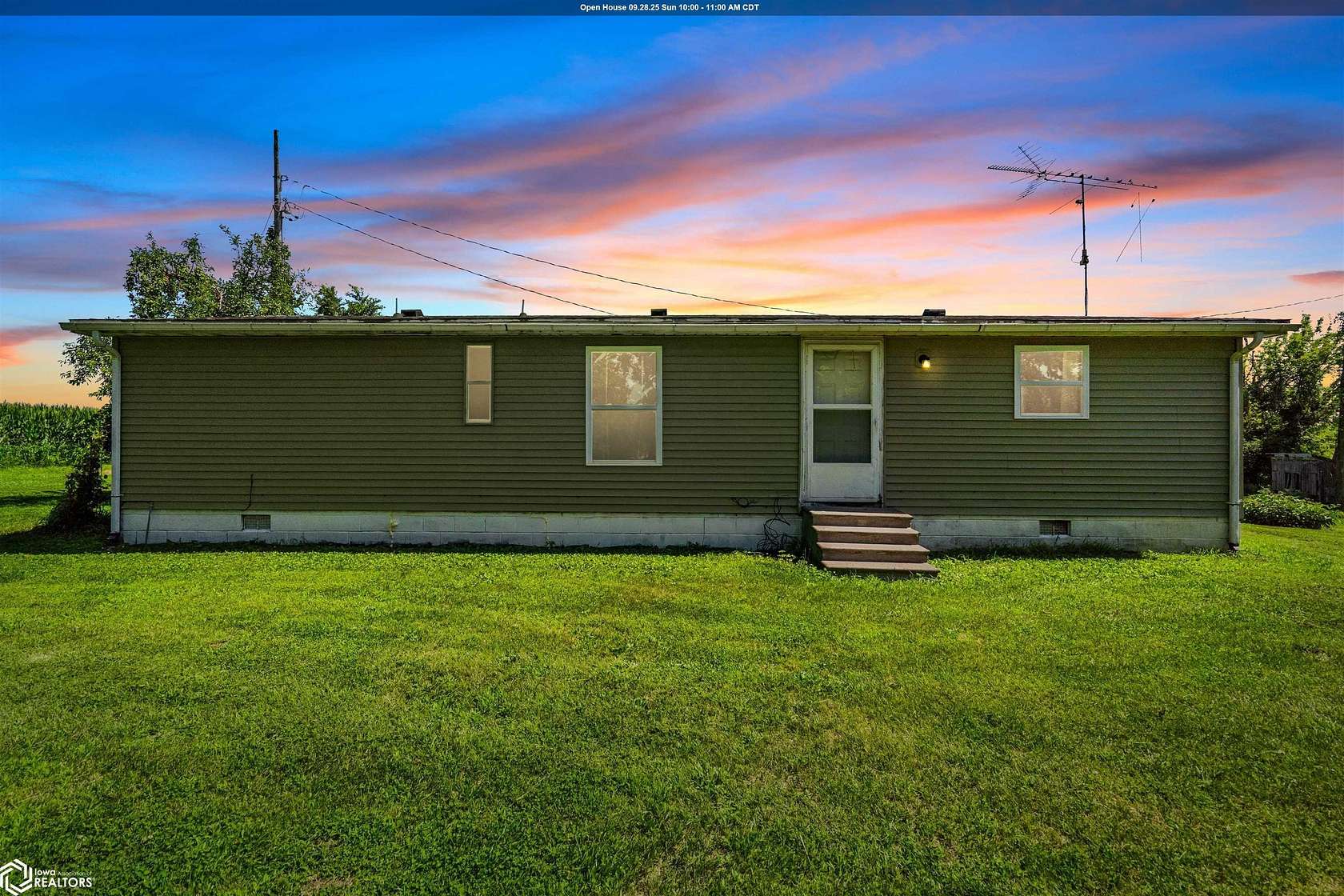 5 Acres of Land with Home for Sale in Mount Pleasant, Iowa