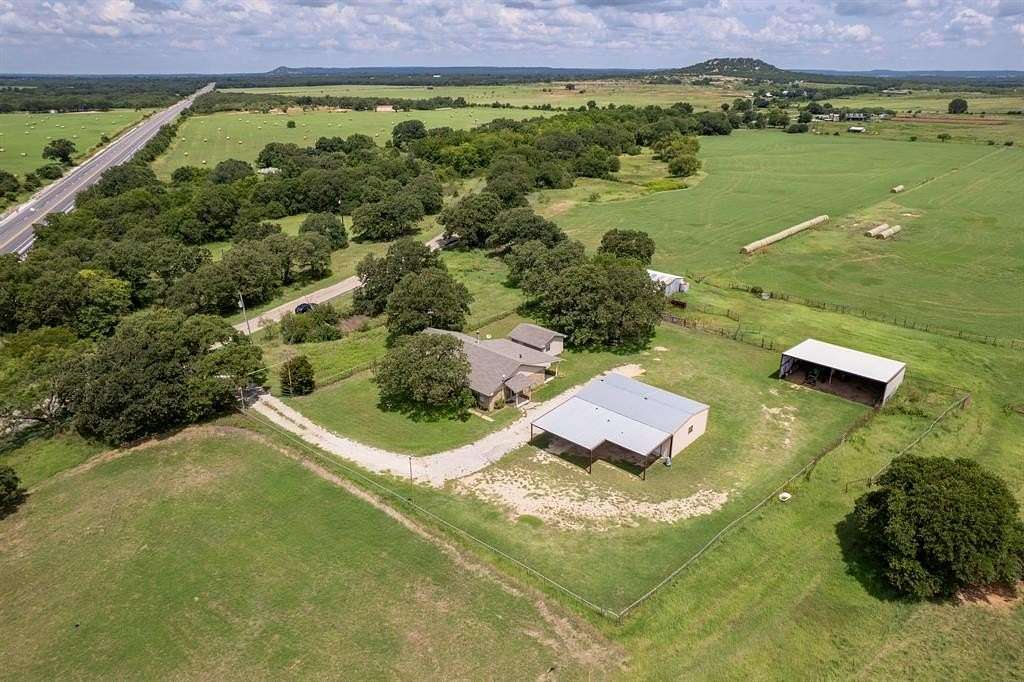 20 Acres of Agricultural Land with Home for Sale in Cross Plains, Texas