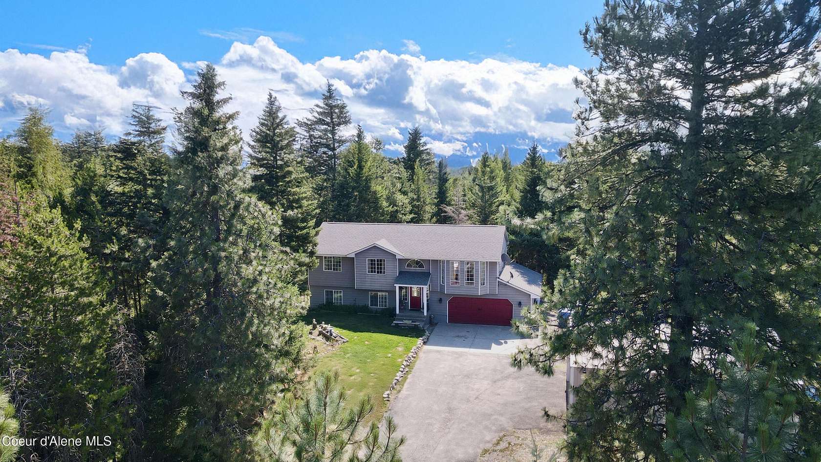 10.2 Acres of Land with Home for Sale in Spirit Lake, Idaho