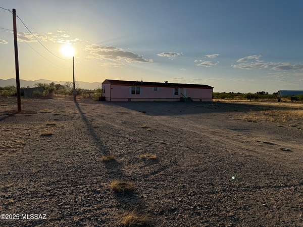 5 Acres of Residential Land with Home for Sale in Willcox, Arizona