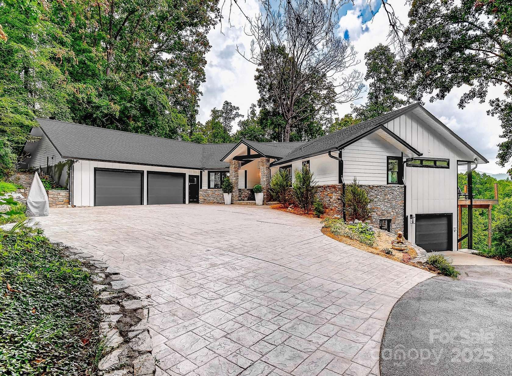 15 Acres of Land with Home for Sale in Weaverville, North Carolina