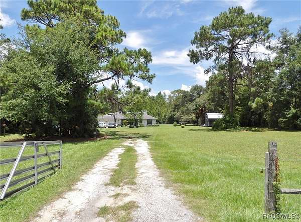 6.23 Acres of Residential Land with Home for Sale in Lecanto, Florida