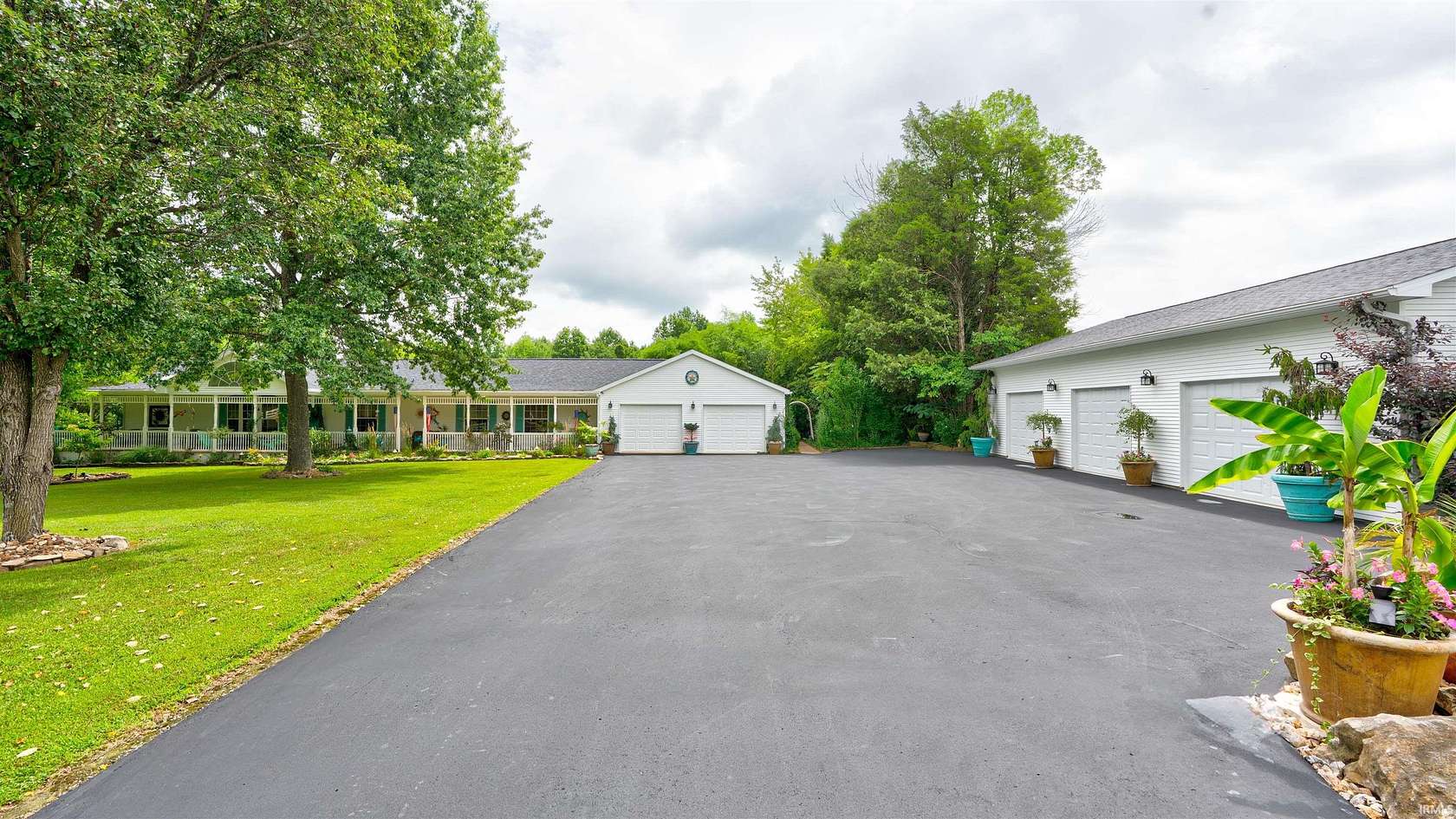 7 Acres of Land with Home for Sale in Magnet, Indiana
