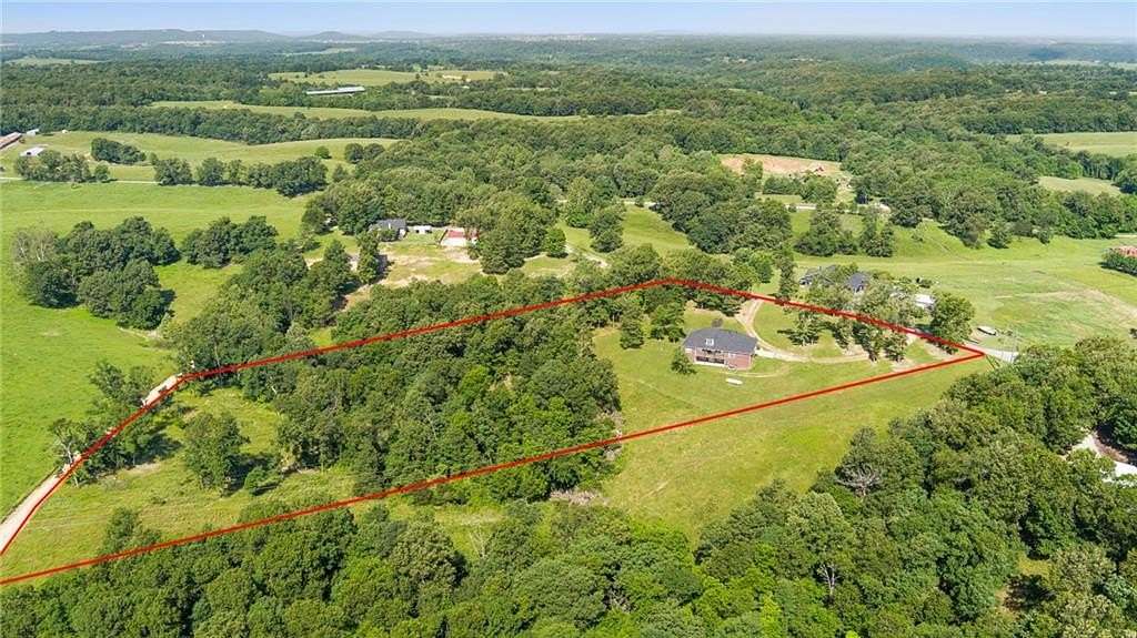 5 Acres of Residential Land with Home for Sale in Huntsville, Arkansas