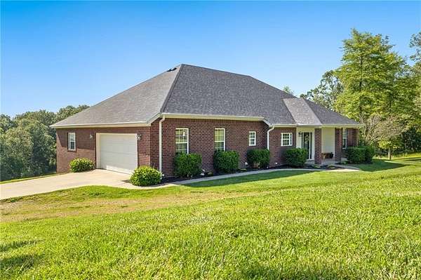 5 Acres of Residential Land with Home for Sale in Huntsville, Arkansas