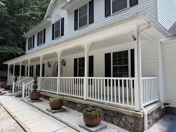 4.15 Acres of Residential Land with Home for Sale in Stokesdale, North Carolina