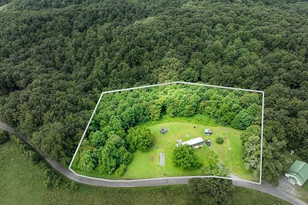 10 Acres of Residential Land with Home for Sale in Gainesboro, Tennessee