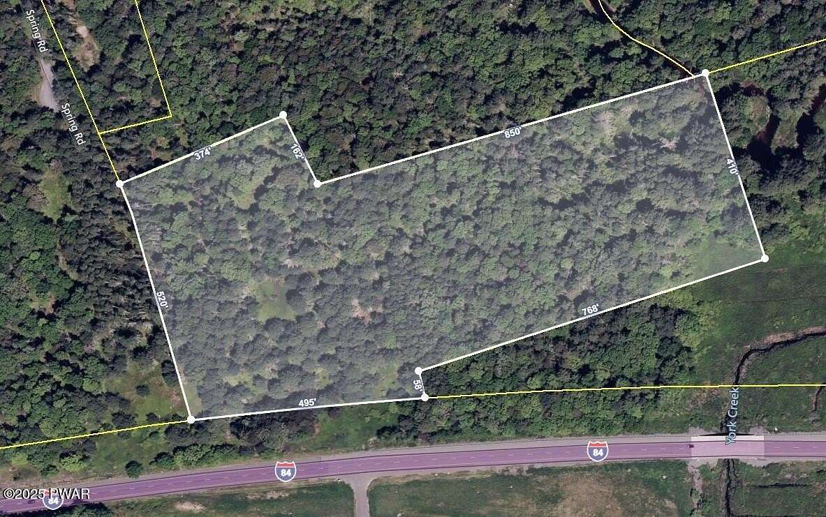 17.5 Acres of Recreational Land for Sale in Blooming Grove, Pennsylvania