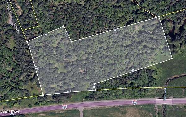 17.5 Acres of Recreational Land for Sale in Blooming Grove, Pennsylvania