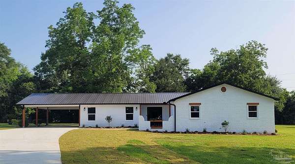 2 Acres of Residential Land with Home for Sale in Cantonment, Florida