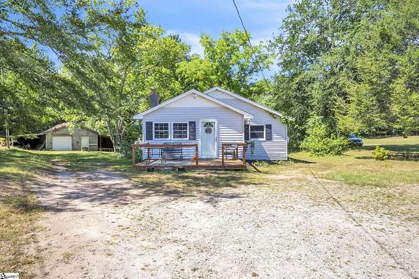 5.1 Acres of Residential Land with Home for Sale in Landrum, South Carolina