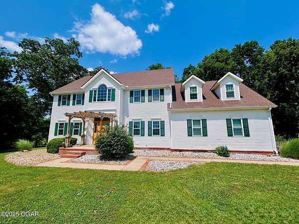 43 Acres of Land with Home for Sale in Diamond, Missouri