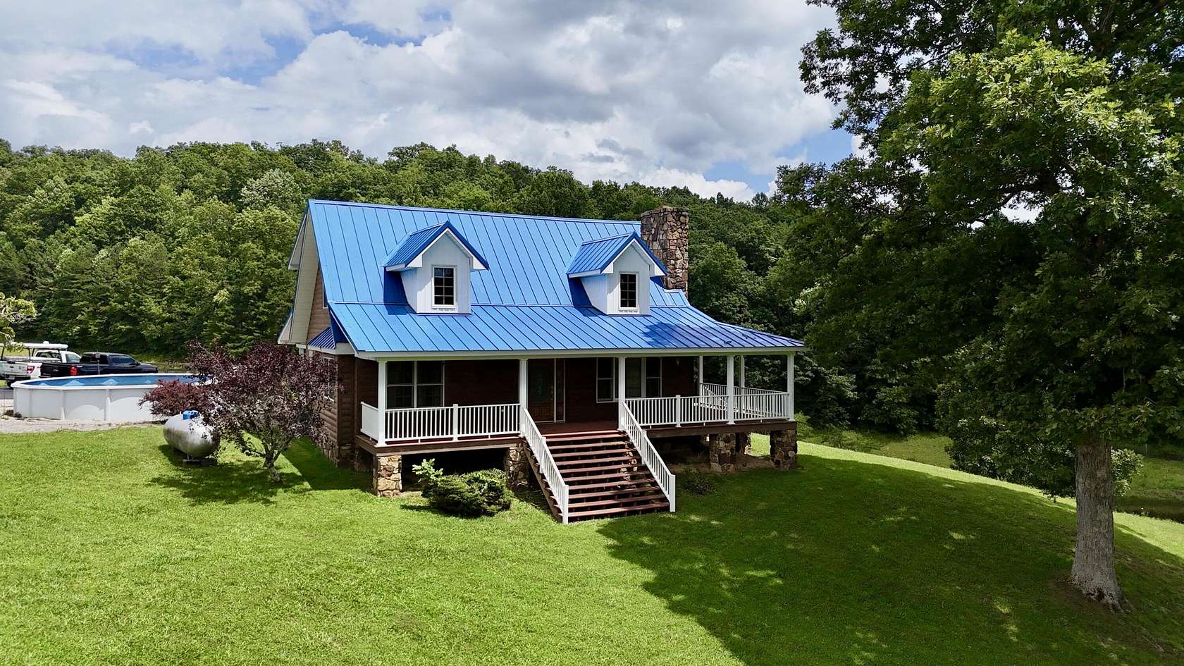 20.1 Acres of Recreational Land with Home for Sale in Tyner, Kentucky