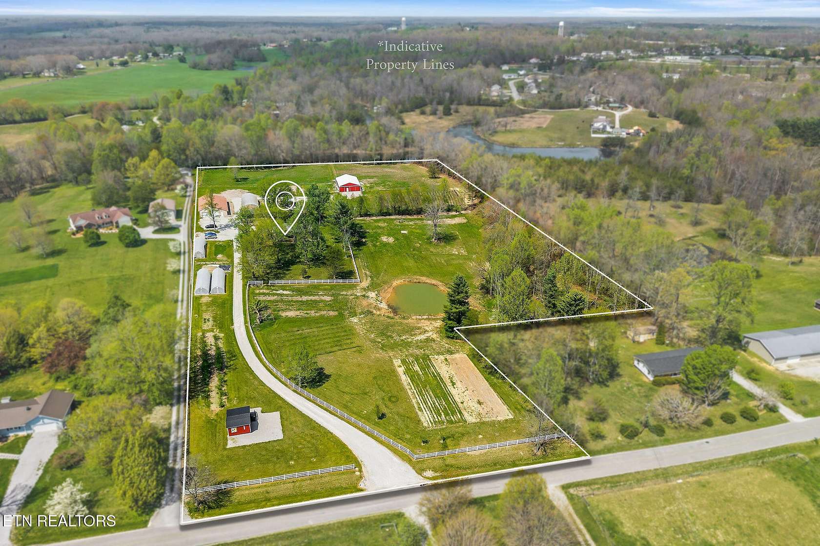 11.1 Acres of Land with Home for Sale in Crossville, Tennessee