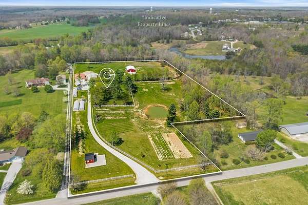 11.1 Acres of Land with Home for Sale in Crossville, Tennessee