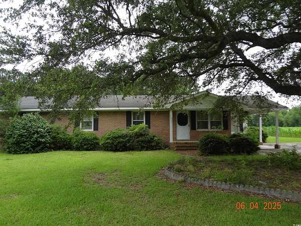 2.5 Acres of Residential Land with Home for Sale in Nesmith, South Carolina