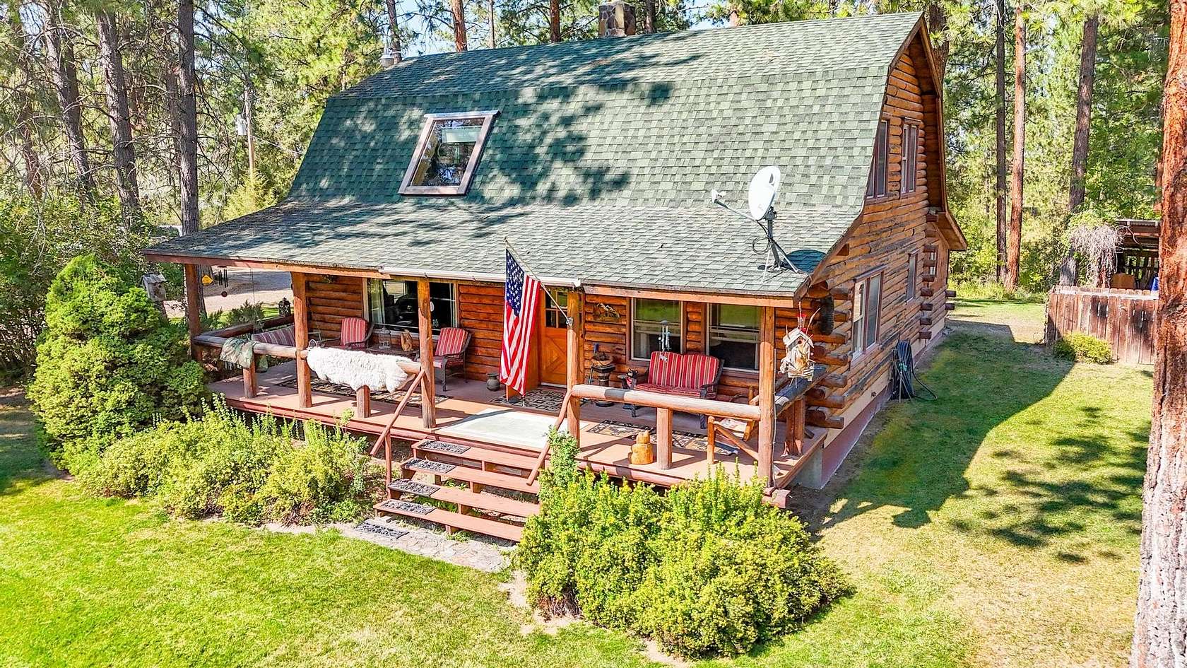 5 Acres of Residential Land with Home for Sale in Charlo, Montana