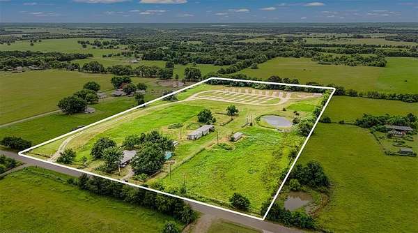 10.1 Acres of Land with Home for Sale in Wills Point, Texas
