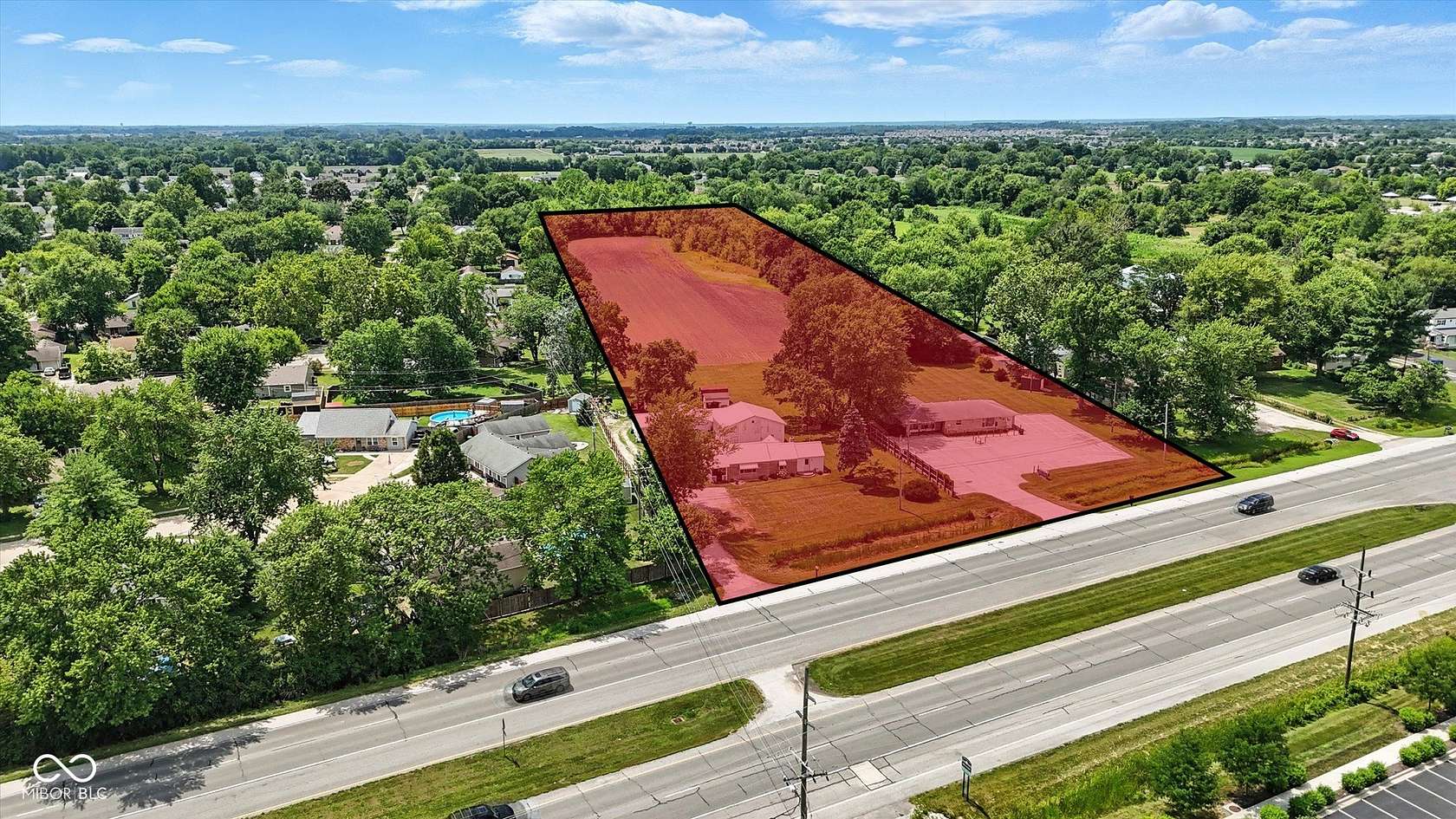 10.5 Acres of Mixed-Use Land for Sale in Whiteland, Indiana