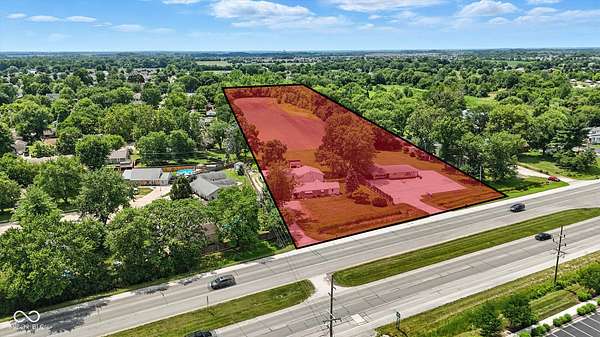 10.5 Acres of Mixed-Use Land for Sale in Whiteland, Indiana