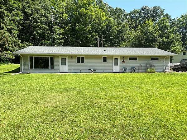 5.23 Acres of Residential Land with Home for Sale in Sarona, Wisconsin