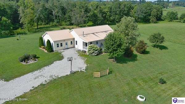 27.5 Acres of Agricultural Land with Home for Sale in Hardyville, Kentucky
