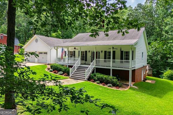 6.84 Acres of Residential Land with Home for Sale in Douglasville, Georgia