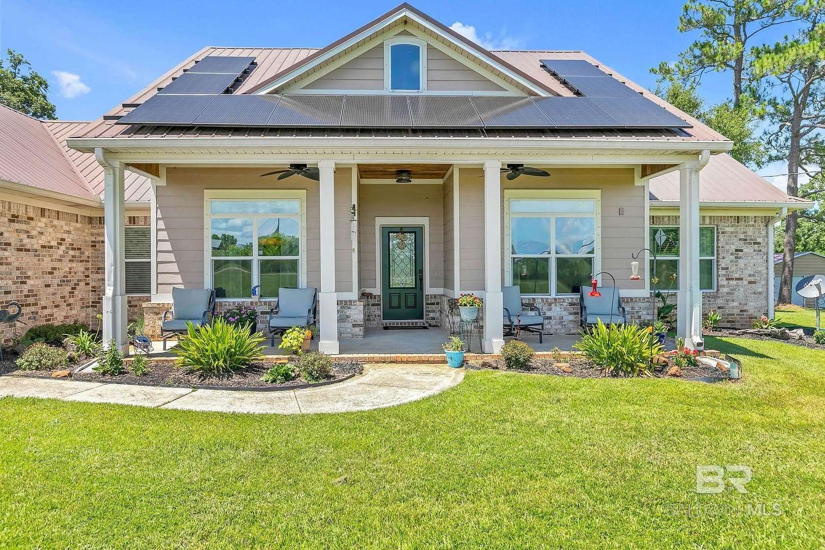 5.6 Acres of Residential Land with Home for Sale in Robertsdale, Alabama