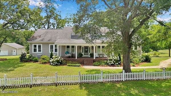 11.7 Acres of Land with Home for Sale in Musella, Georgia