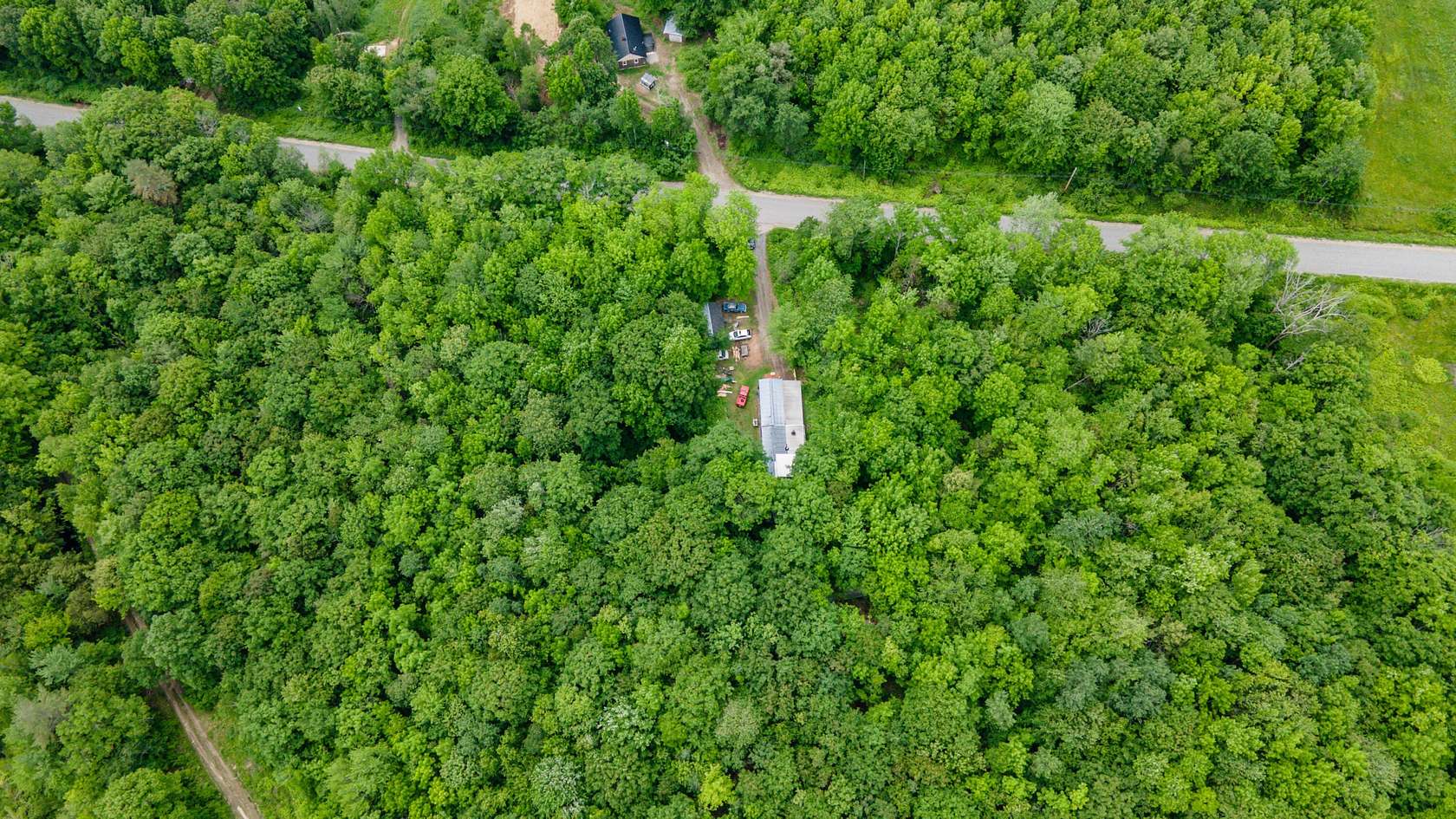 15.3 Acres of Land with Home for Sale in Mount Vernon, Maine