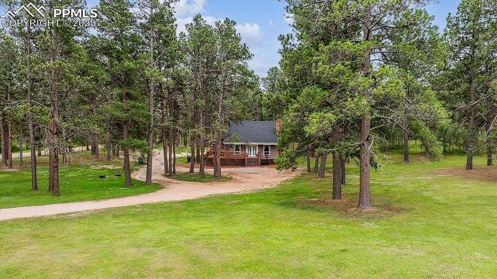 4.75 Acres of Residential Land with Home for Sale in Colorado Springs, Colorado