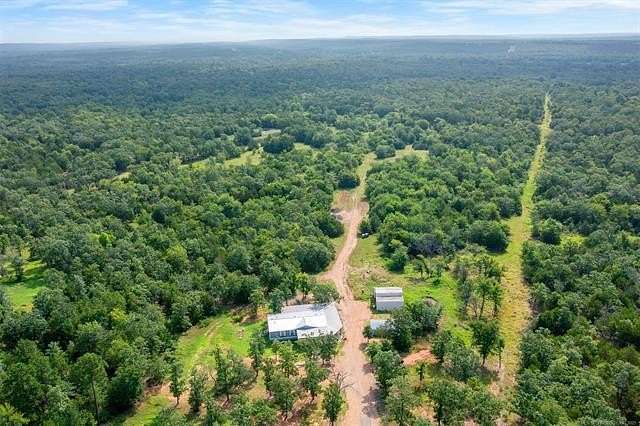 38 Acres of Land with Home for Sale in Antlers, Oklahoma
